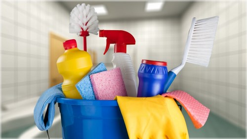Detailed post-build cleaning of a kitchen after refurbishment in Queenspark