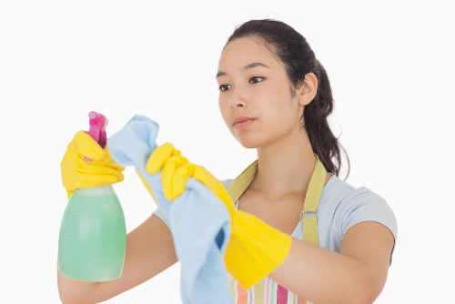Professional carpet cleaning in a Queenspark family home