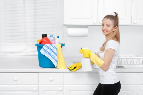 Cleaning oven racks and trays during a deep oven clean